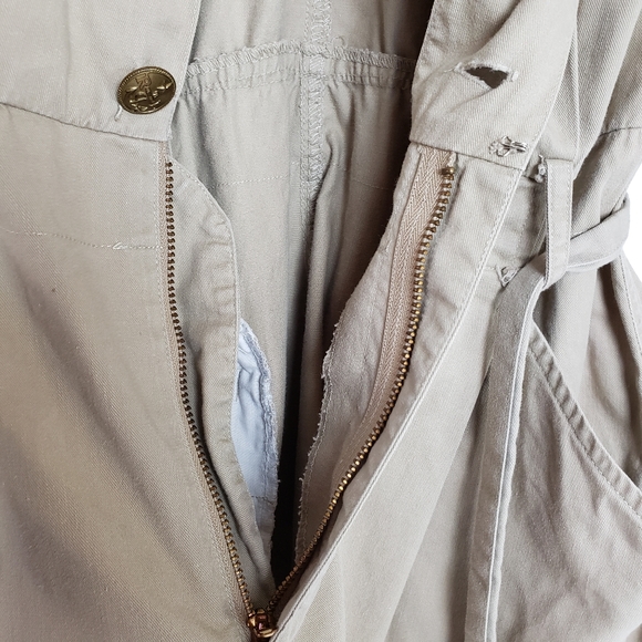 Rare Vintage Ralph Lauren Country Military Romper - Brown Blue Yellow Red - Picture 5 of 11